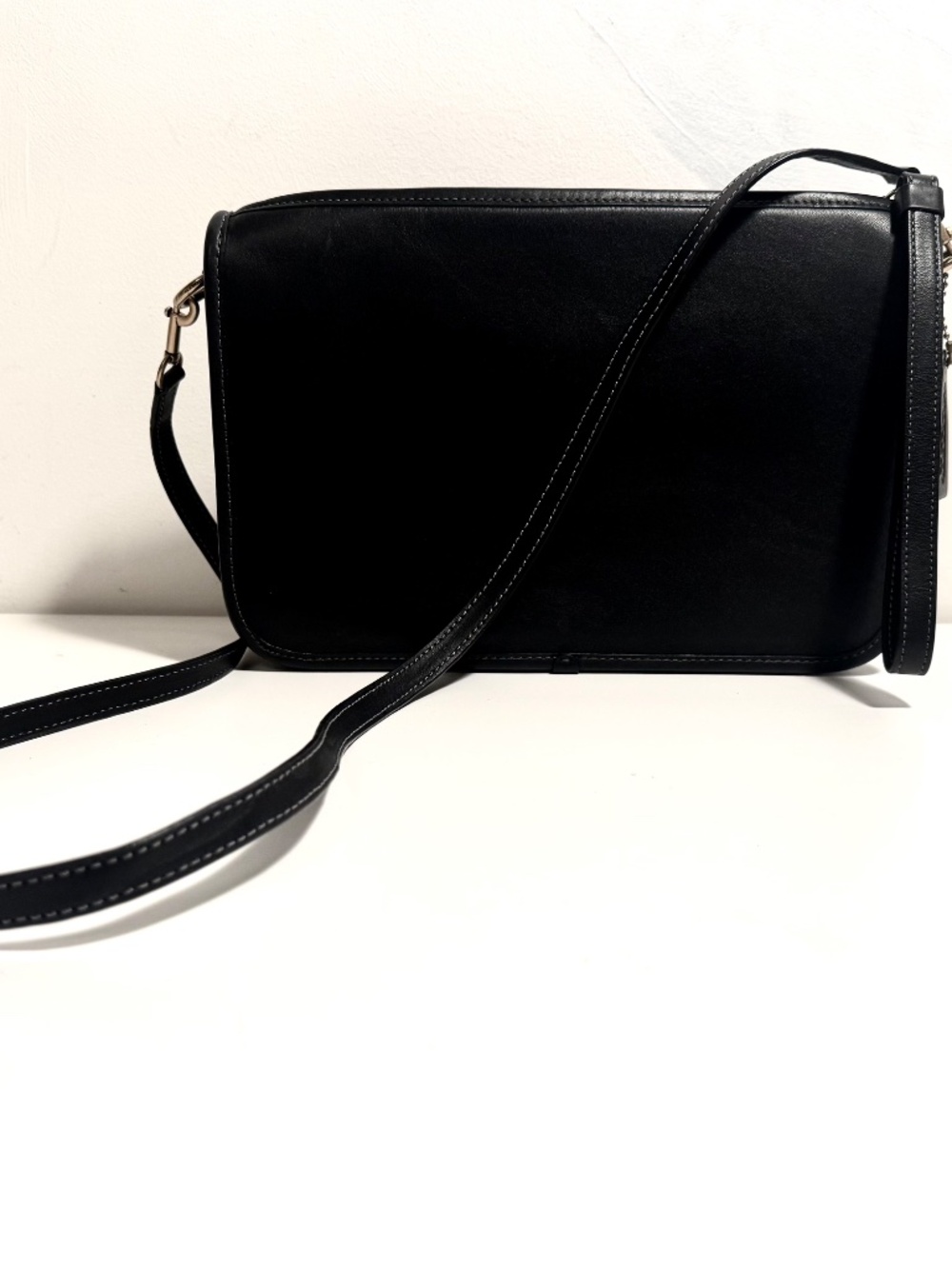 COACH Originals Quinn Convertible Crossbody Black Glovetan Leather Style C2767 - Picture 2 of 14